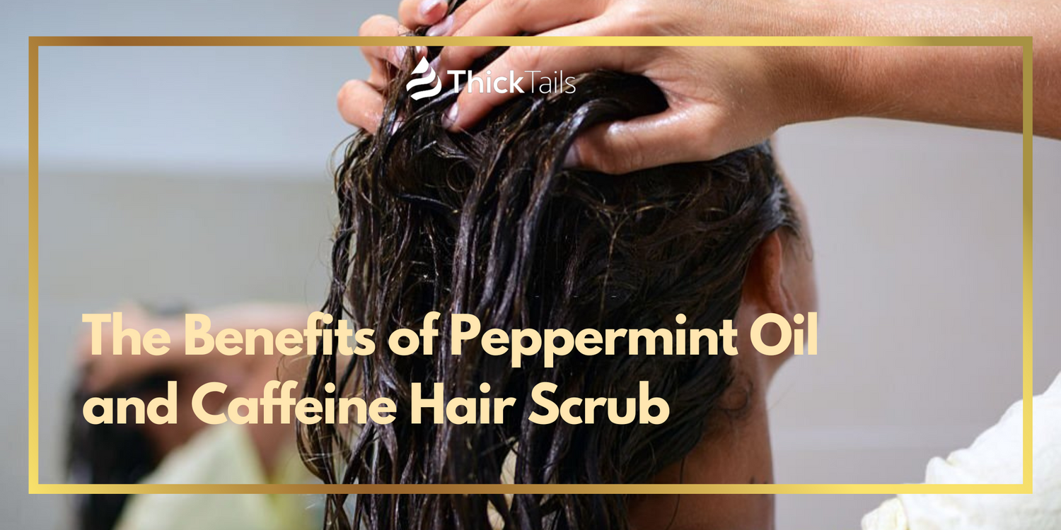 peppermint oil and caffeine hair scrub benefits
