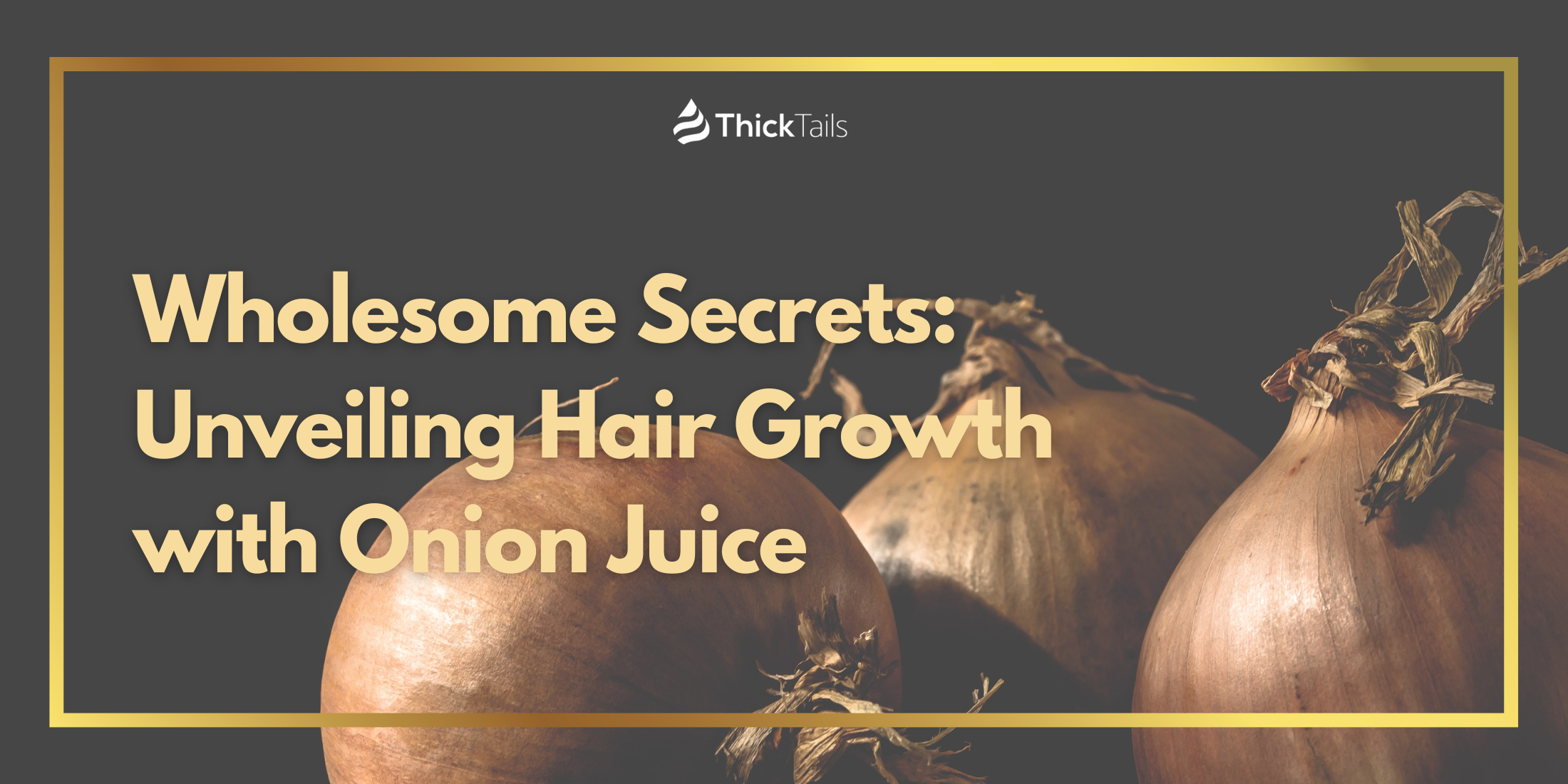 Onion juice for hair growth