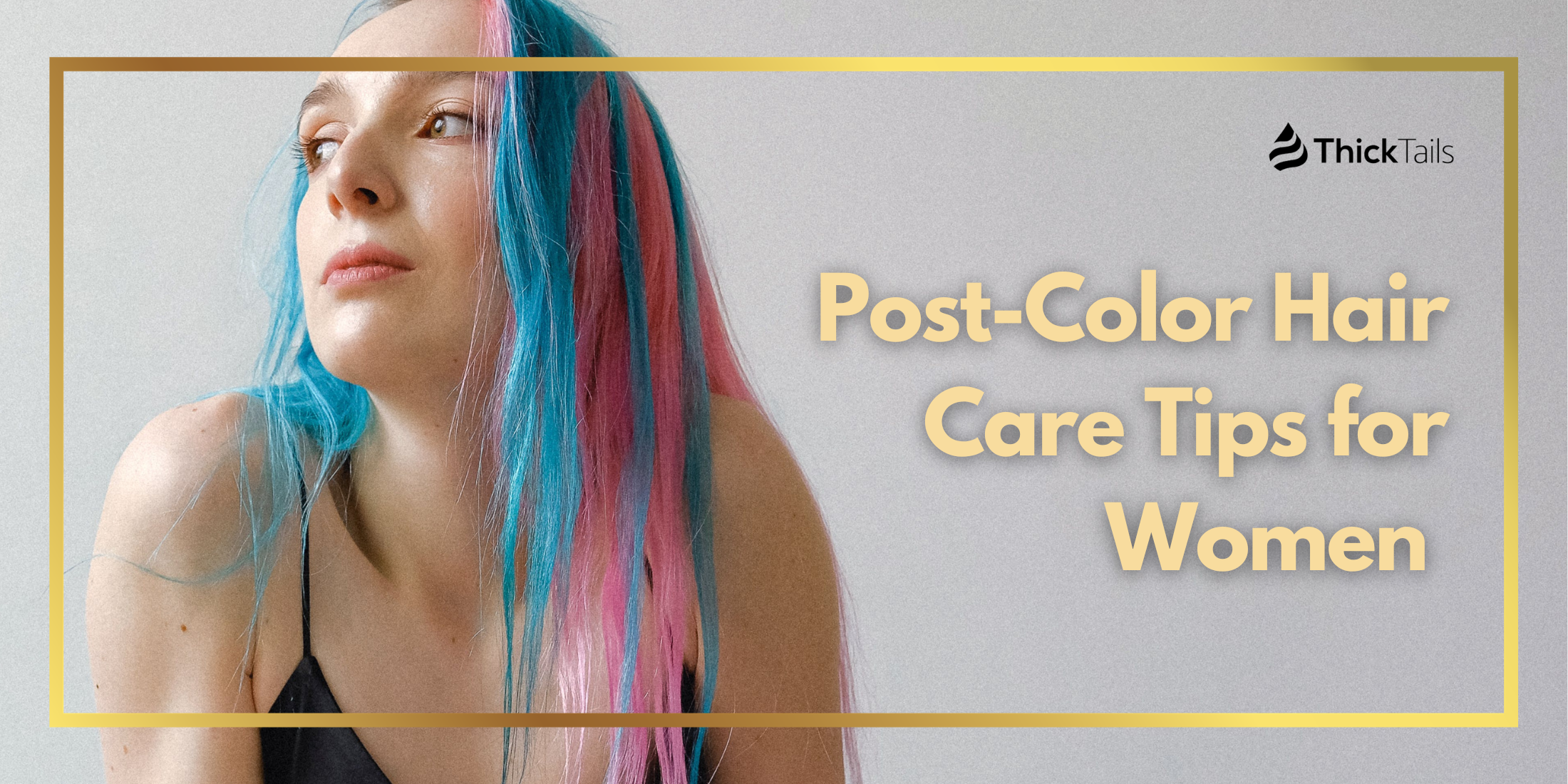 Hair care after coloring for women