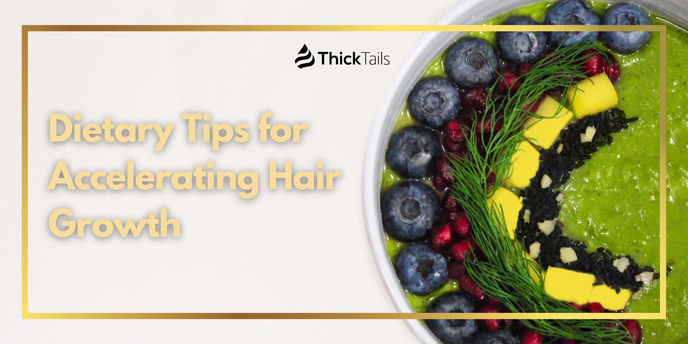 Diet for rapid hair growth