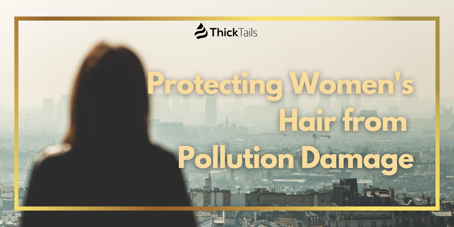 Hair damage due to pollution