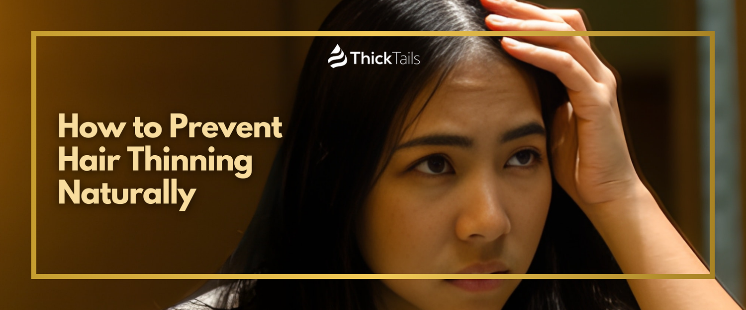 How to Prevent Hair Thinning Naturally