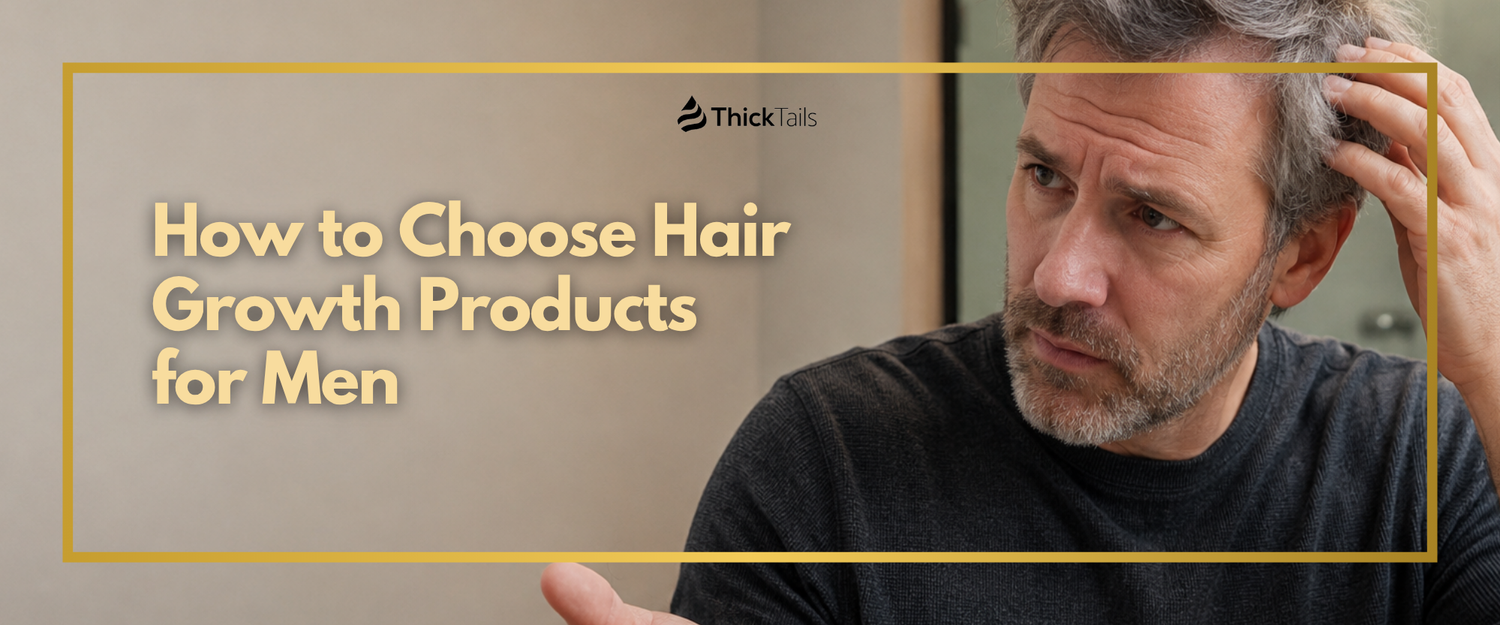 How to Choose Hair Growth Products for Men