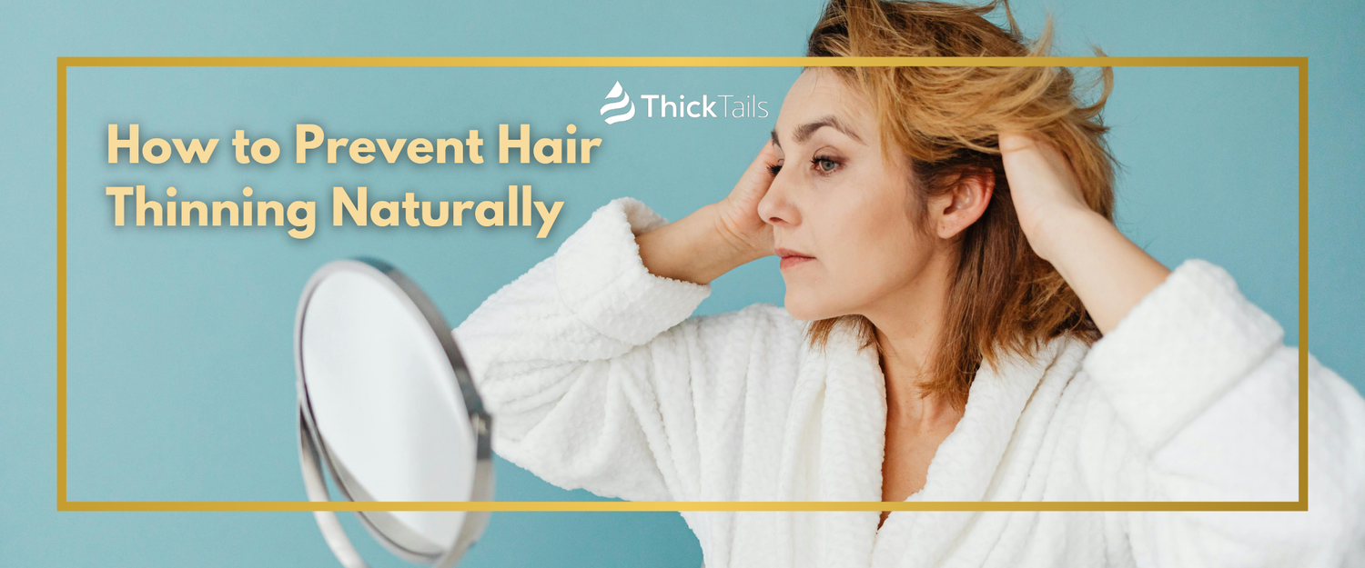 How to Prevent Hair Thinning Naturally