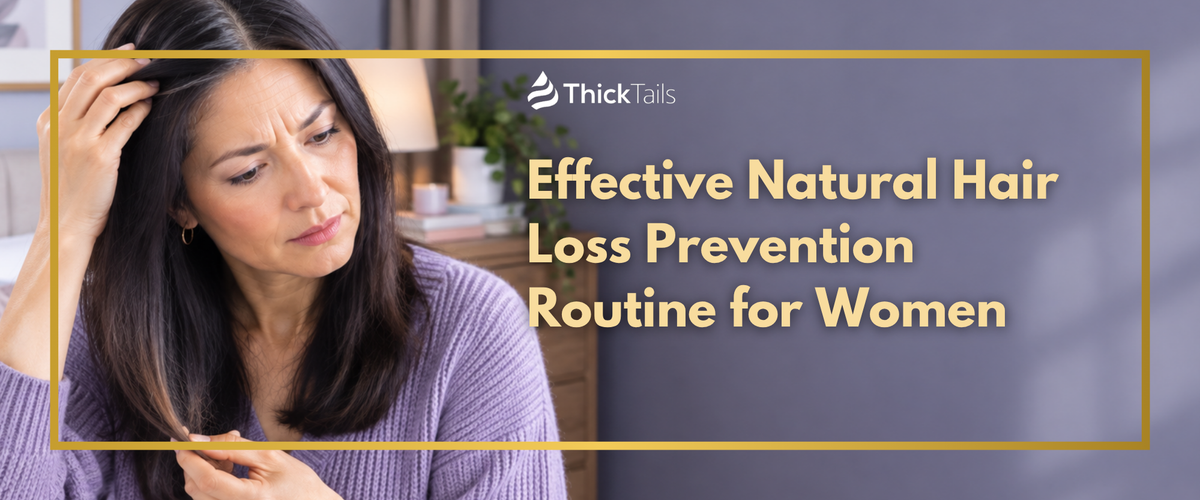 Effective Natural Hair Loss Prevention Routine for Women