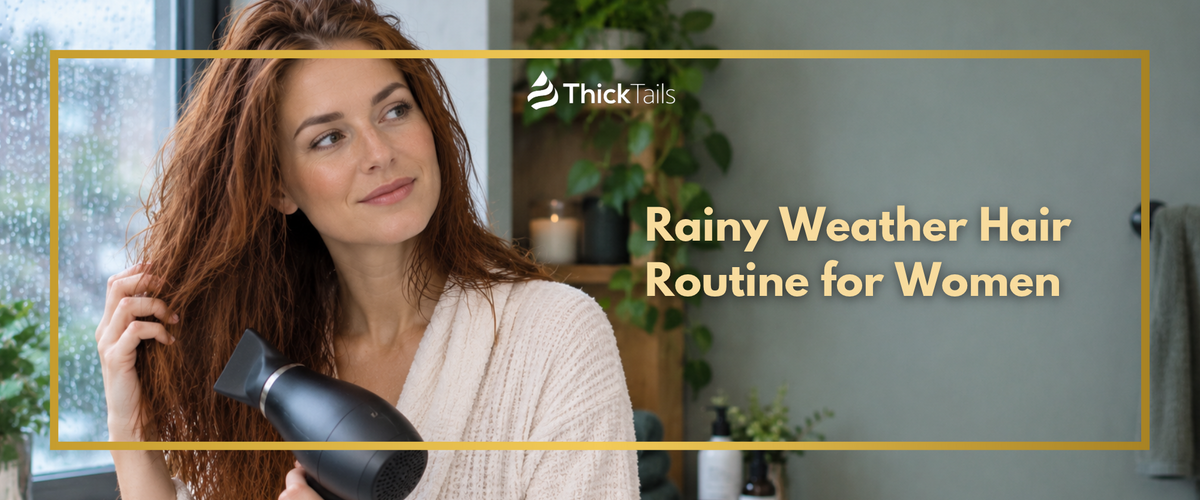 Rainy Weather Hair Routine for Women