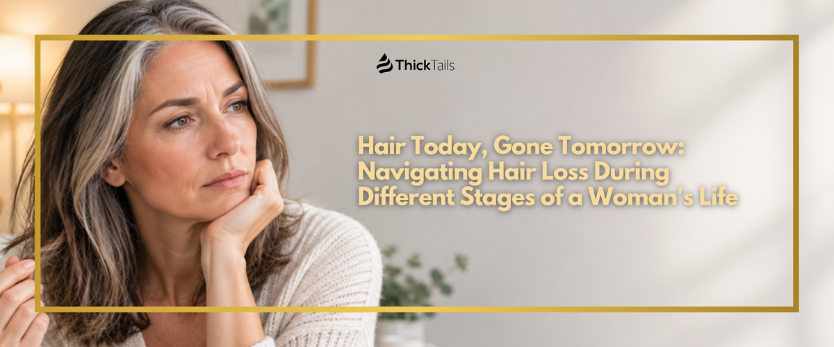 Hair Today, Gone Tomorrow: Navigating Hair Loss During Different Stages of a Woman's Life
