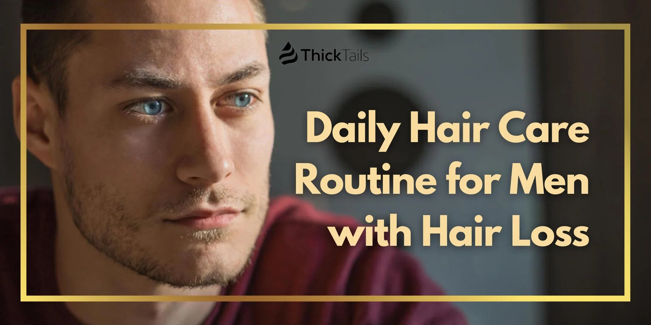 Daily Hair Care Routine for Men with Hair Loss