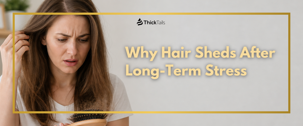 Why Hair Sheds After Long-Term Stress