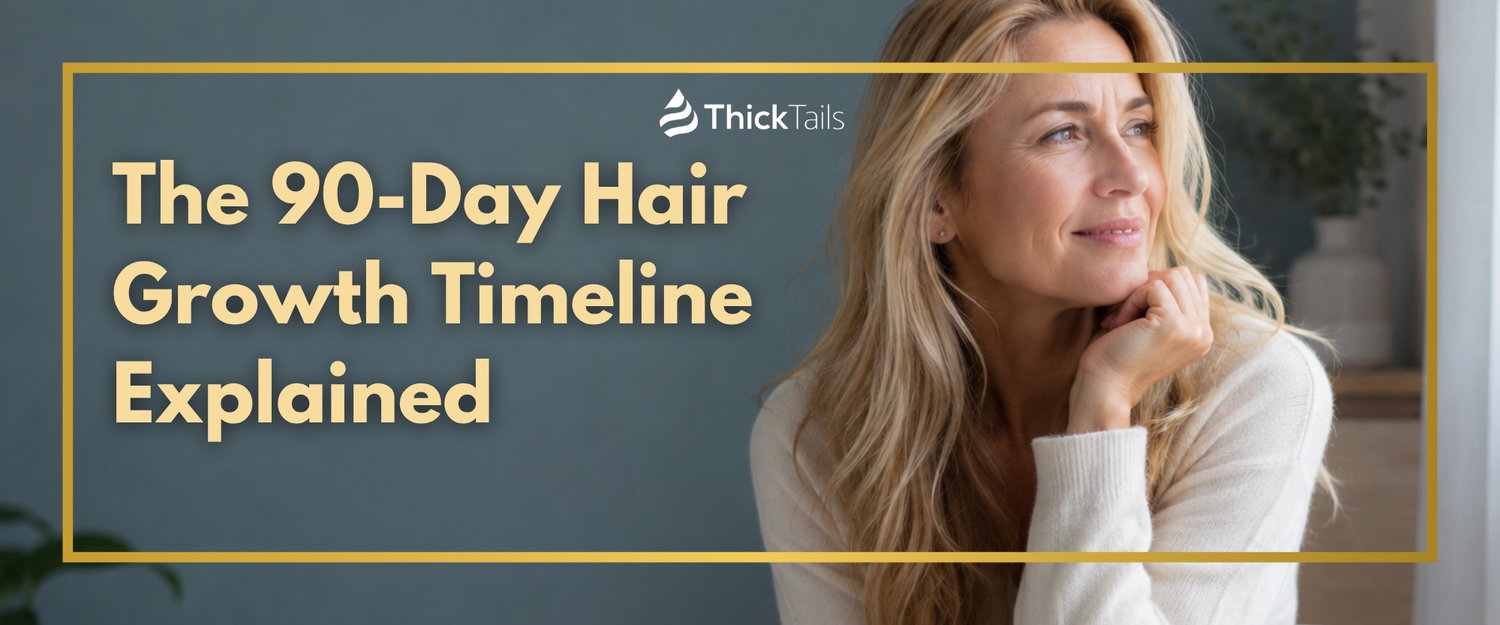 The 90-Day Hair Growth Timeline Explained