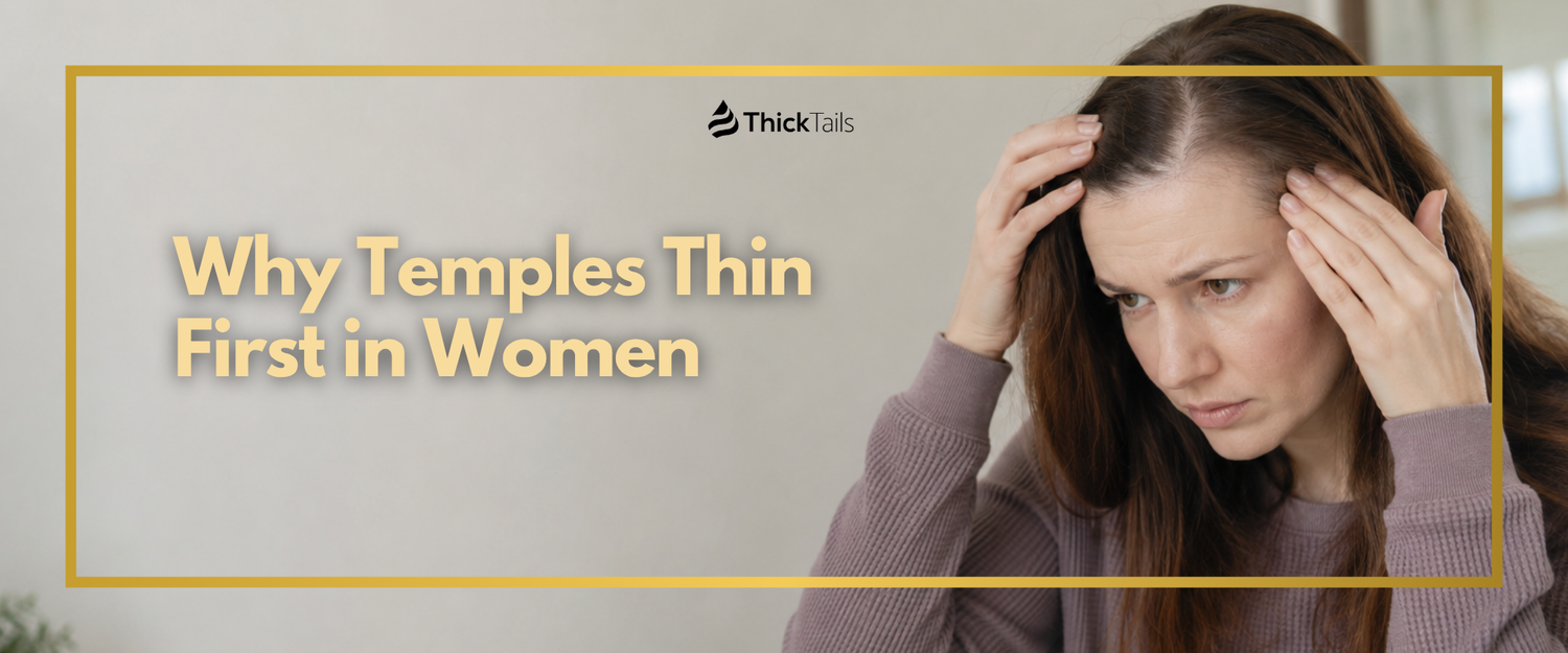 Why Temples Thin First in Women