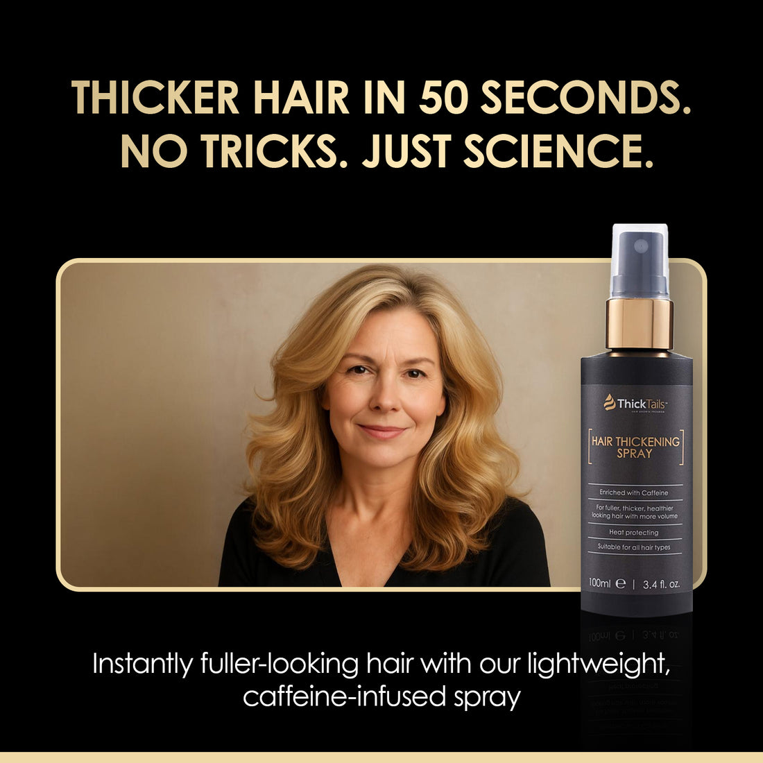 Dicktails Instantes Haarverdickungspray | 3.4fl.oz