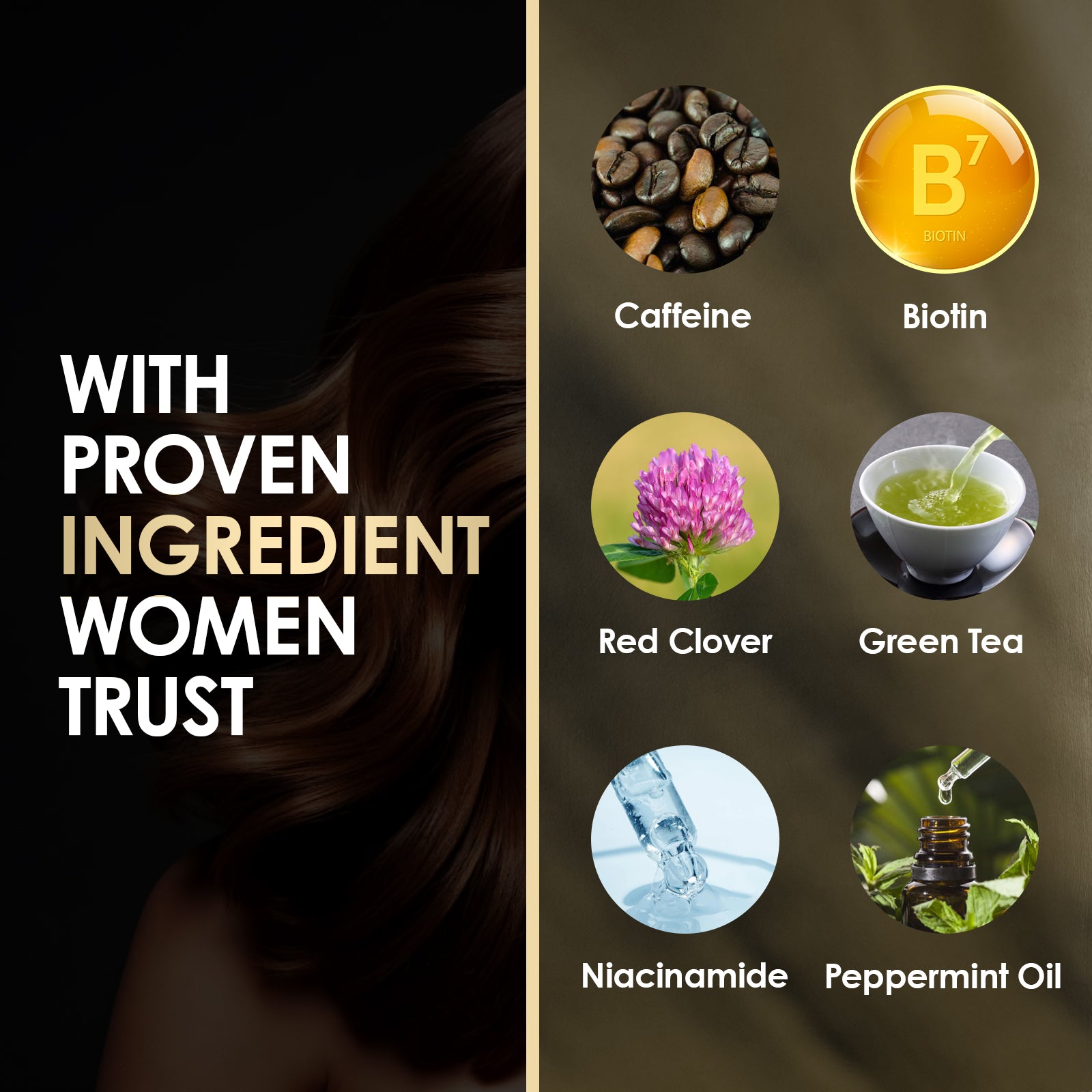 TickTails stimulerende hårvekstsjampo | 8.45fl.oz