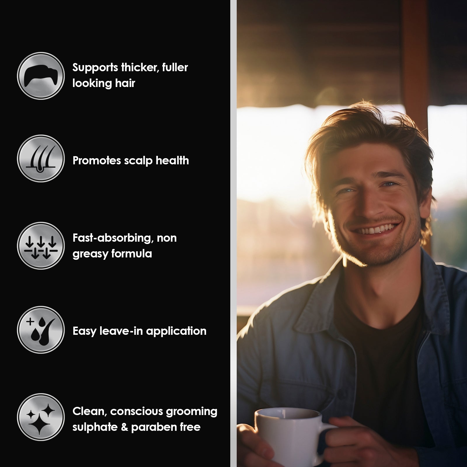 Hloubí kořeny kořene stimulující pánské sérum