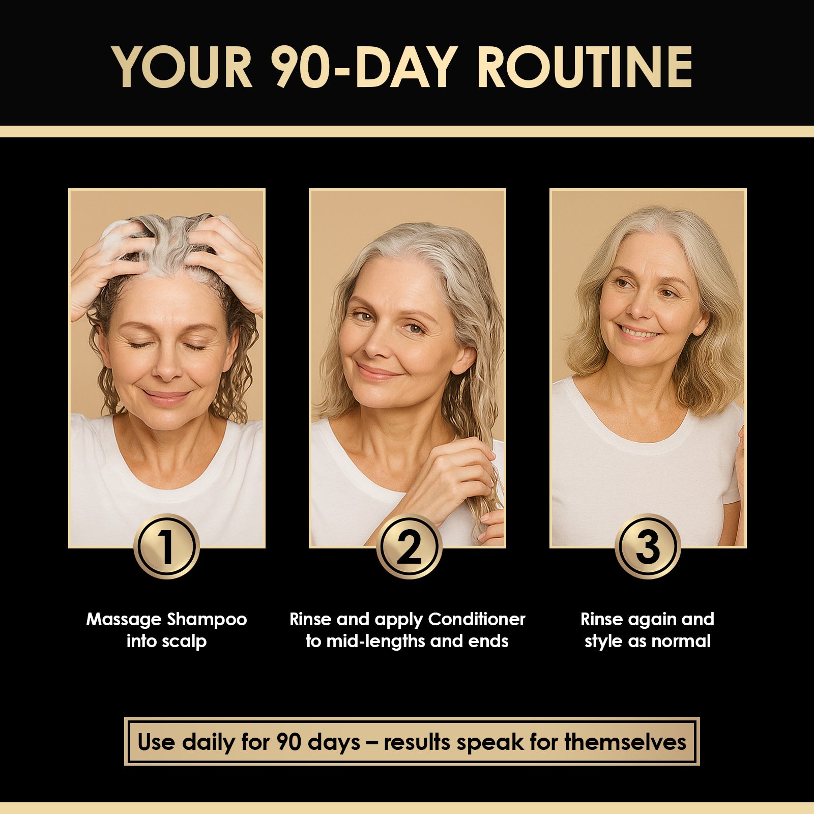 TickTails stimulerende hårvekstsjampo og balsam | Dual Pack