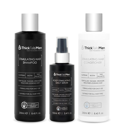 Dicktails Herren Haare Revitalisierung Bündel | 3 Pack für Haarwachstum und Kopfhaut Gesundheit