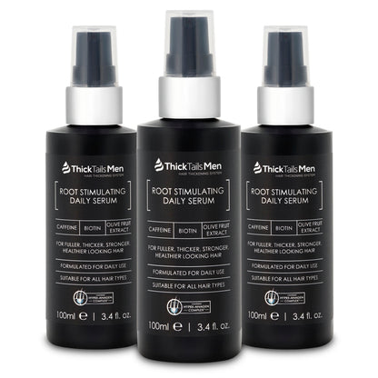 Dicktails Herren-Wurzel stimulierende Leaven-In-Serum | 3 Pack (kaufen 2, holen Sie sich 1 kostenlos)