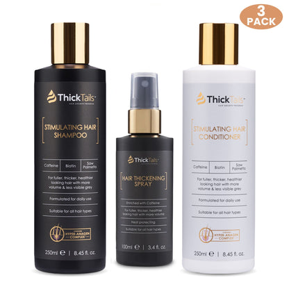 Rabos espessos Sistema de espessamento de cabelo máximo | 5-pacote
