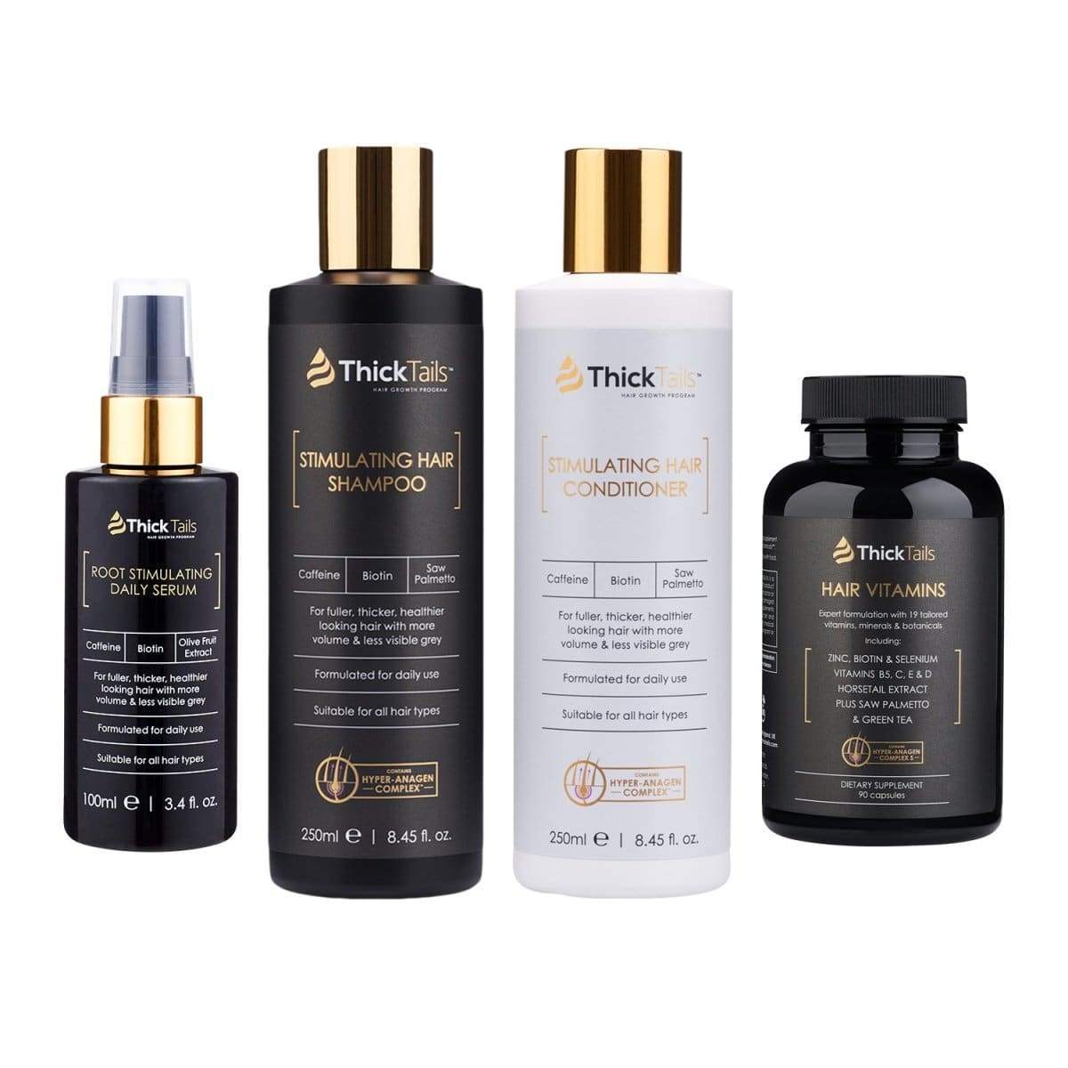 Xampú, condicionador, sèrum i vitamines per al creixement del cabell per a dones amb menopausa, recuperació postpart i estrès
